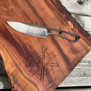 Der fertige Messerrohling