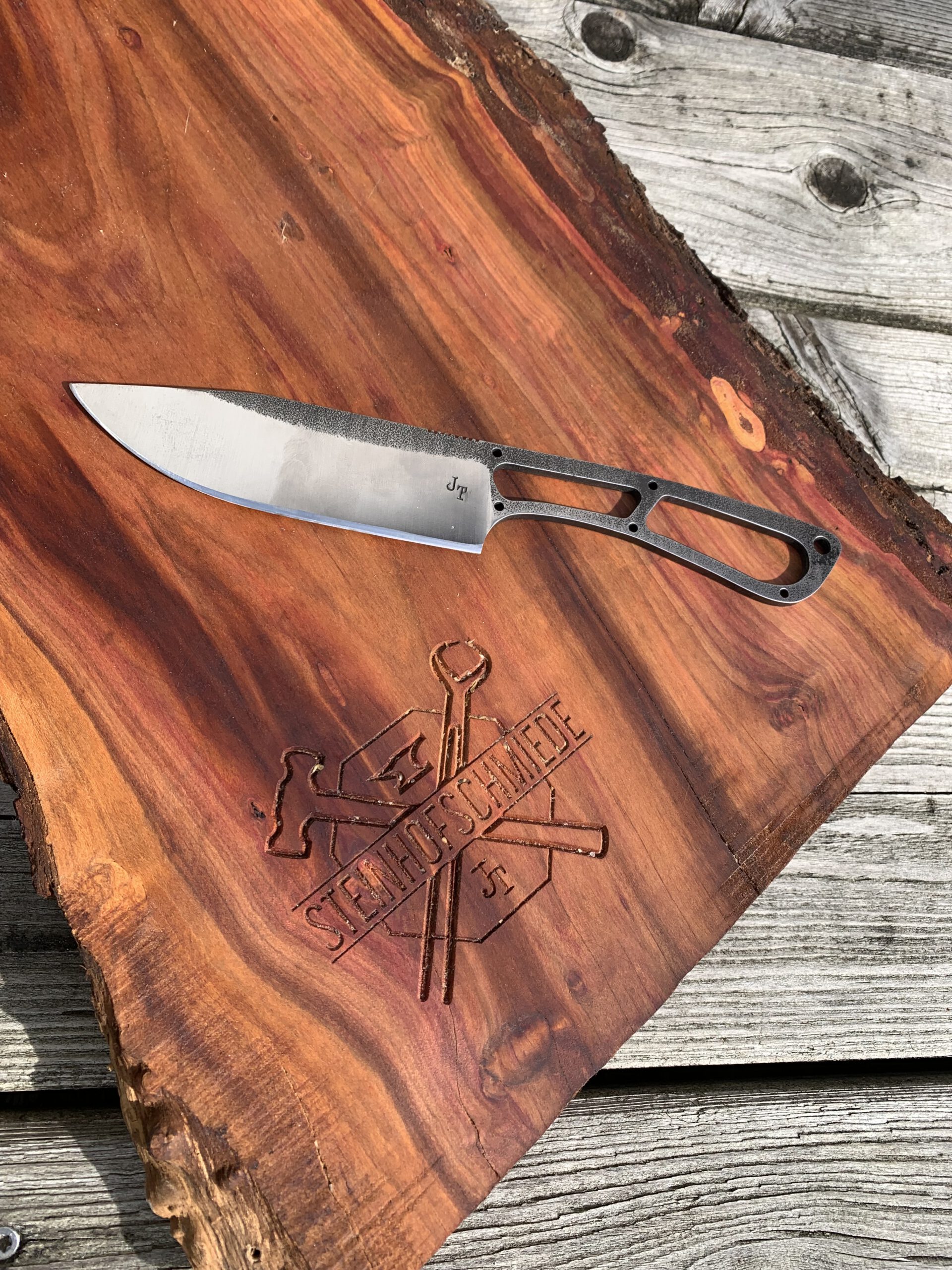 Der fertige Messerrohling